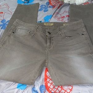 GUC Guess Cropped Cigarette Jeans